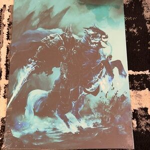 WoW Arthas Displate (metal art print)